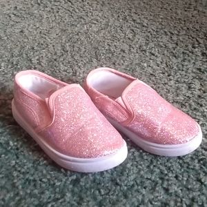 Pink slip ons